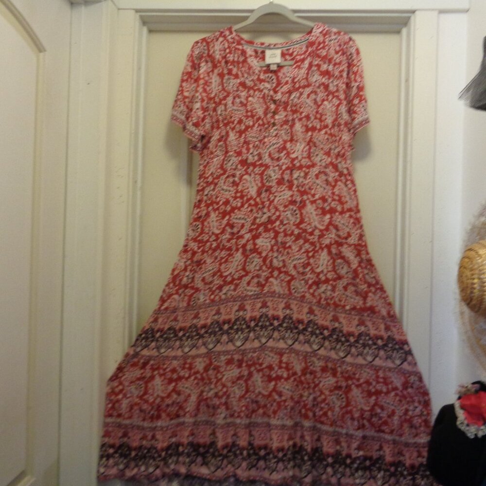 BOHEMIAN DREAMER MAXI Florals Dress By Knox Rose Sm